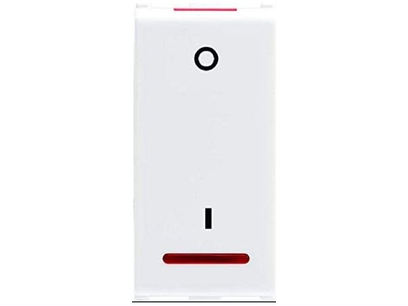 ANCHOR ROMA  1 WAY SWITCH  25A S.P WITH INDICATOR 1M (66325)