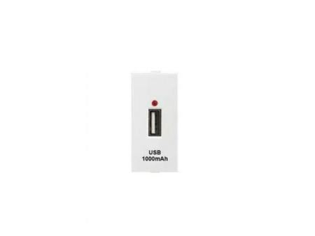 ANCHOR ROMA  USB-A CHARGER SINGLE PORT(2.1A, 5V DC) 1M CR CERTIFIED (66715)
