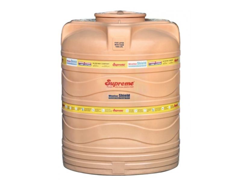 PREMIUM OVERHEAD WATER TANKS (THREADED TYPE COVER MARBLE BEIGE)