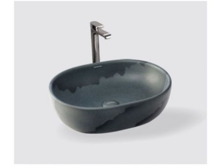 VARMORA  CEMENTO WASH BASIN 490X350X135