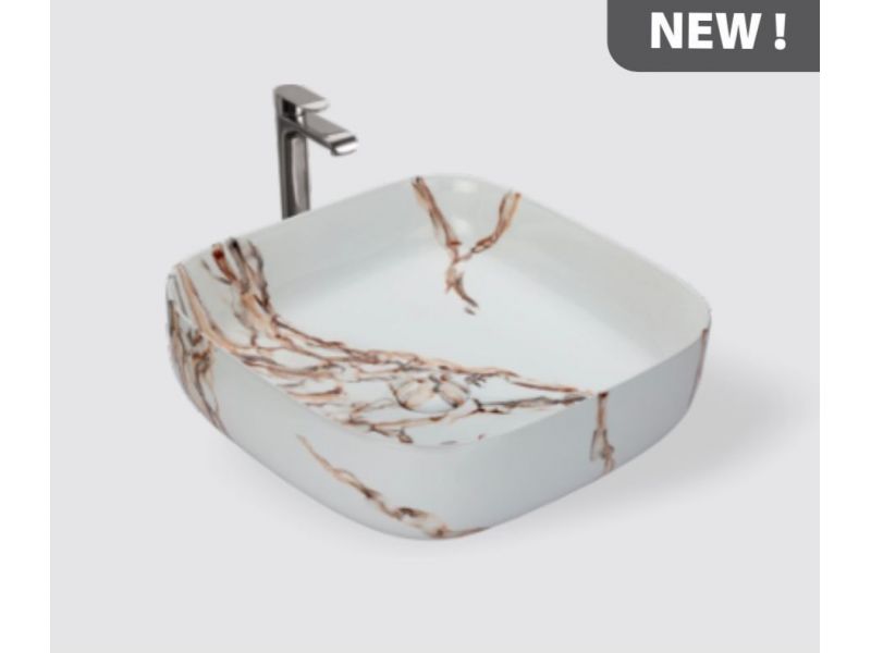 VARMORA ALFIO WHITE PRO WASH BASIN 490X 350X 135