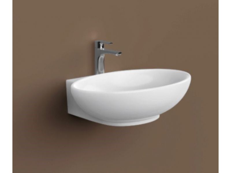 VARMORA  PERLA WALL HUNG BASIN 530X 415X 155