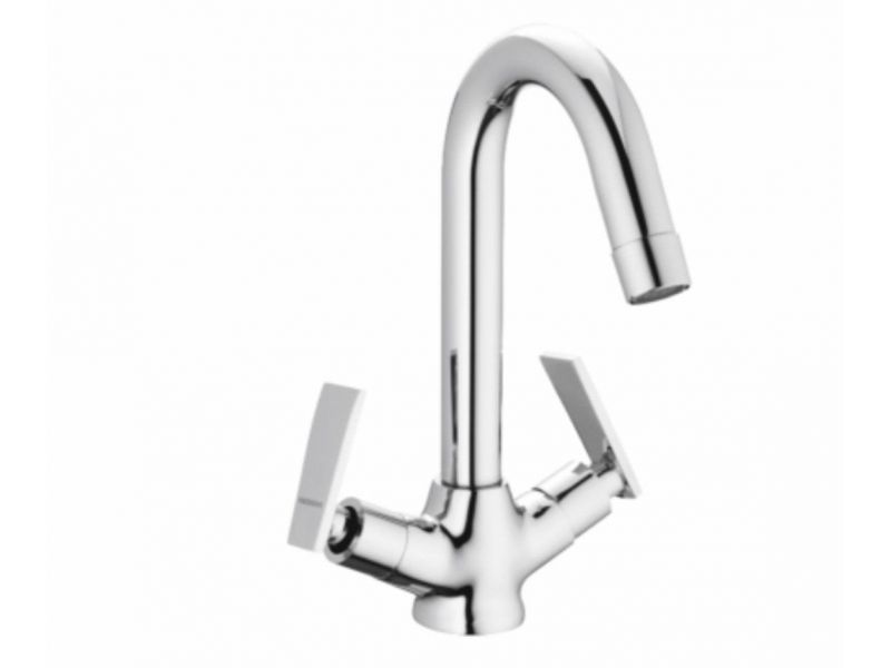 VARMORA FAUCET SINK MIXER WITH SWIVEL SPOUT (WALL MOUNTED) WITH WALL FLANGES