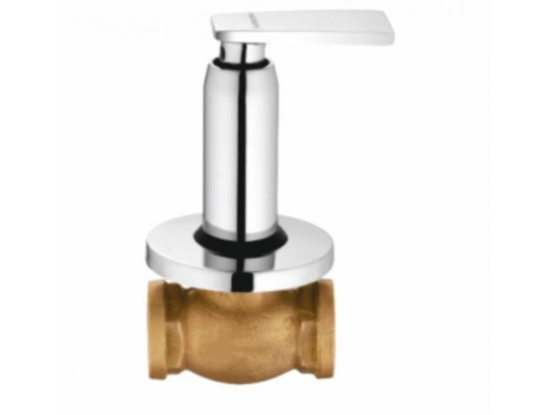 VARMORA FAUCET CONCEALED STOP COCK WITH ADJUSTABLE WALL FLANGE (15MM)