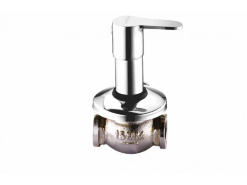 VARMORA FAUCET CONCEALED STOP COCK WITH ADJUSTABLE WALL FLANGE (15MM)