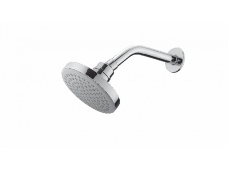 VARMORA  SHOWER ABS SHOWER  5X5" ROUND WITH ROUND 8"SHOWER ARM