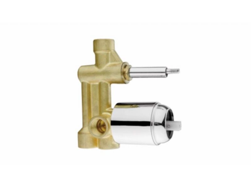 VARMORA CONCEALED BODY OF SINGLE LEVER DIVERTER 3 INLET WITH BUTTON ASSEMBLY SLEEV BUT WITHAOUT EXPOSED PART