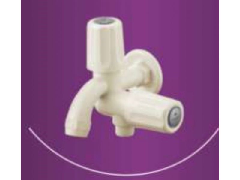 SPARSH PEARL STANDARD 2IN 1 BIB COCK WITH FLANGE