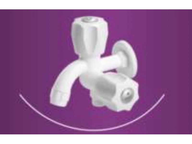 SPARSH PEARL 2IN1 BIB COCK WITH FLANGE
