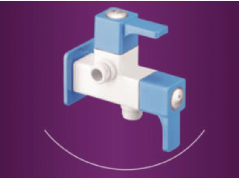 SPARSH PEARL 2WAY ANGLE COCK WITH FLANGE